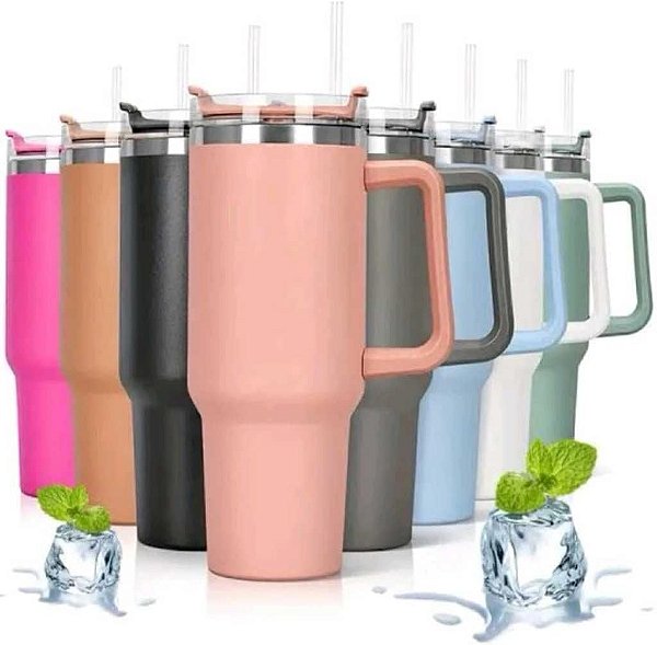 Caneca Beer Pints 600ml Com Tampa E Canudo