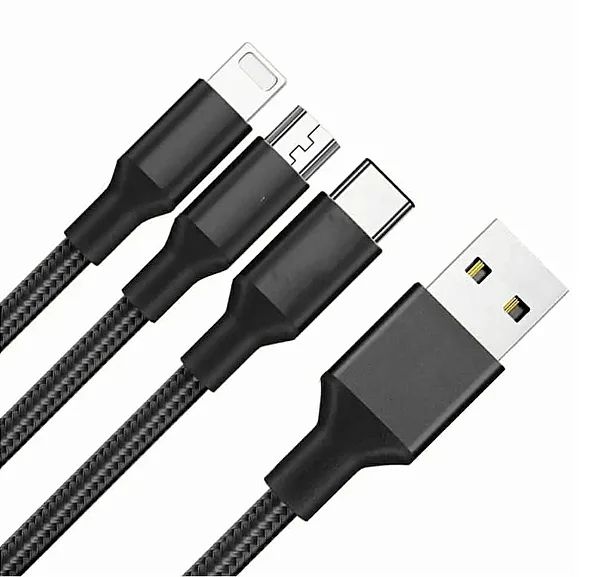 Cabo De Dados USB Com TrÊs Saídas FAM-FCA-1303