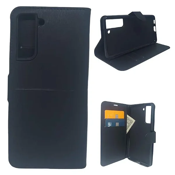 Capa Carteira Para Samsung S21FE - Preto CPC-SMS21FE-PT