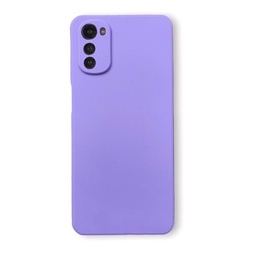 Capa de Silicone para Motorola E32 - Lilas