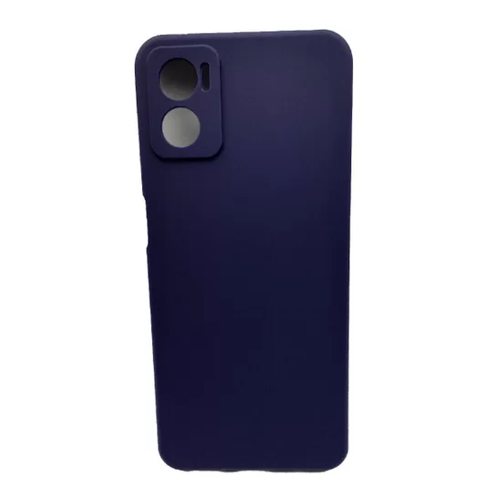 Capa de Silicone para Motorola E32 - Azul Marinho