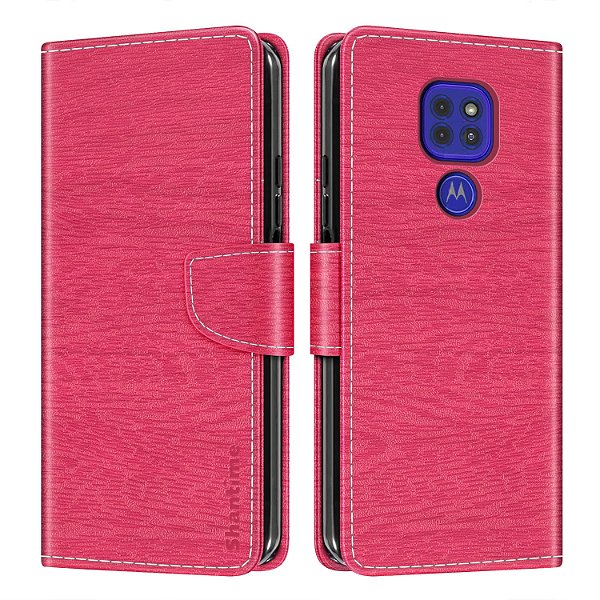 Capa Carteira para Motorola G9 Play - Rosa Pink