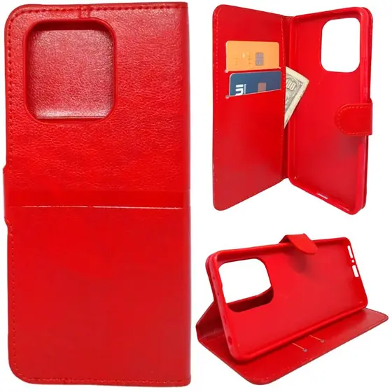 Capa Carteira Motorola G15 - Vermelho CPC-MTG15-VM