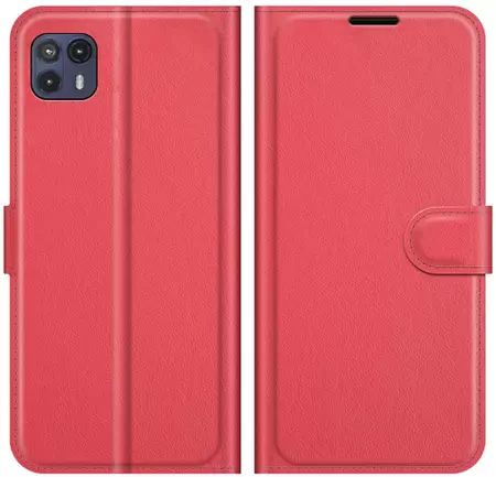 Capa Carteira para Motorola G50 5G- Vermelho