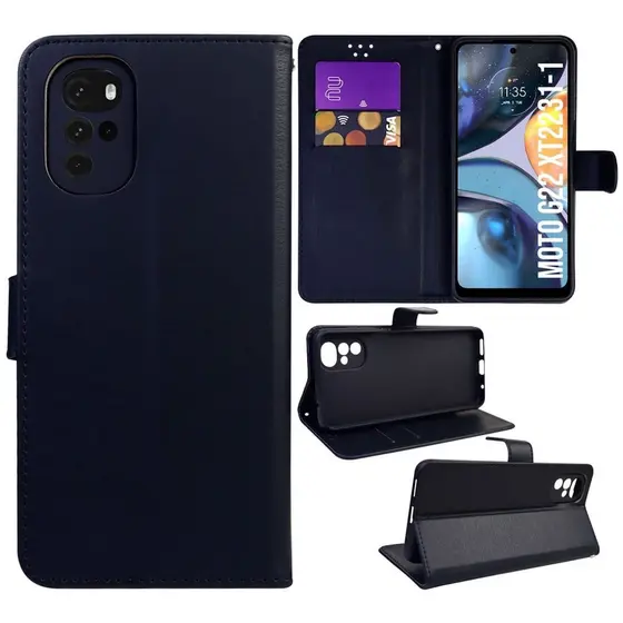 Capa Carteira Motorola G22 - Preto