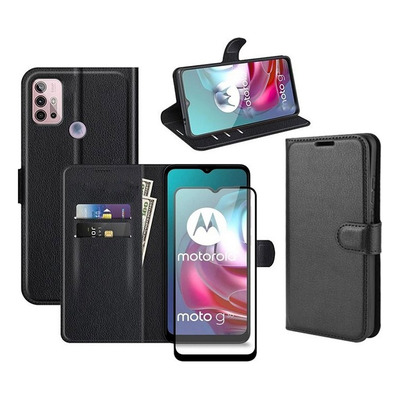 Capa Carteira Motorola G10/G20/G30 - Preto
