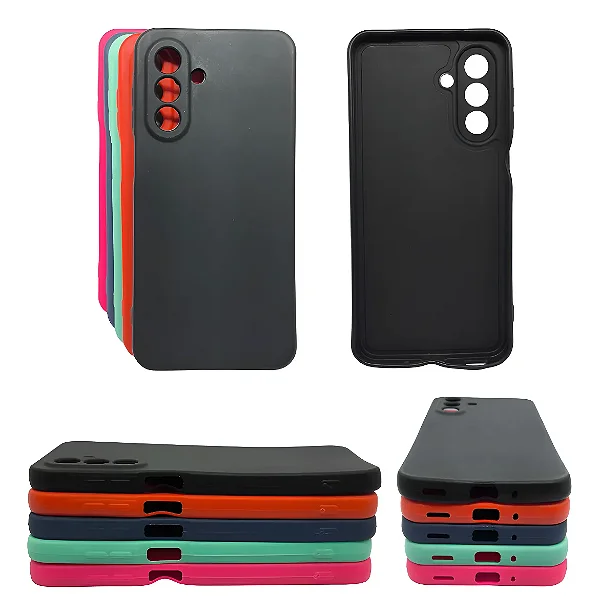Capa Silicone Aveludada Samsung A17 Cor - Misto CPS-SMA17-MT