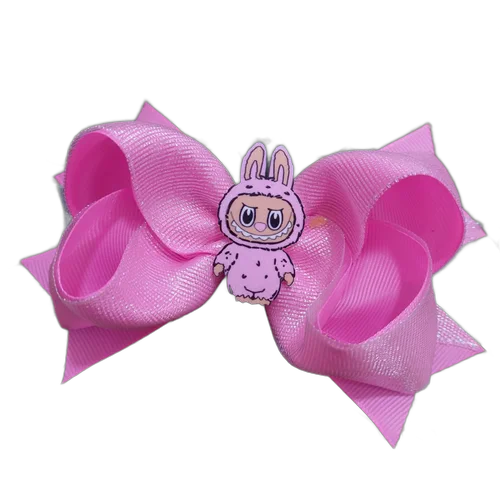 Laço Labubu No Bico de Pato Para Cabelo 080