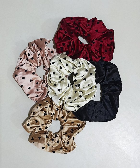Rábico Scrunchie De Cabelo Elegantes Elásticas  DF407-RB7317-13