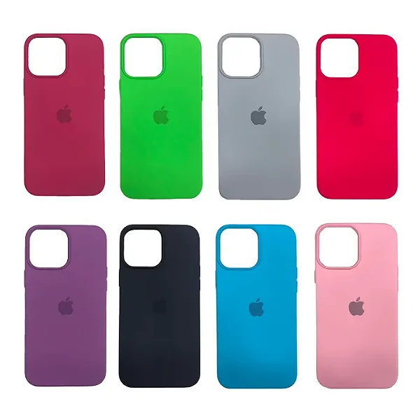 Capa De Silicone Iphone 13 Cor mista