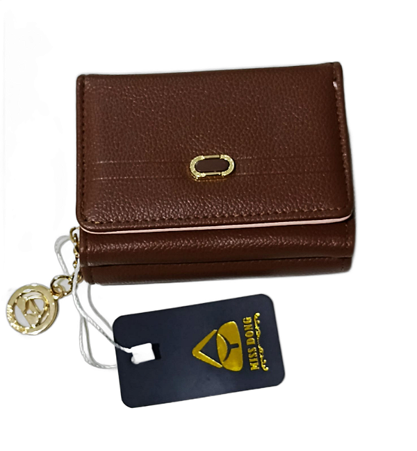 Carteira Femenina Botão Pequeno Mis Dong DA-1830