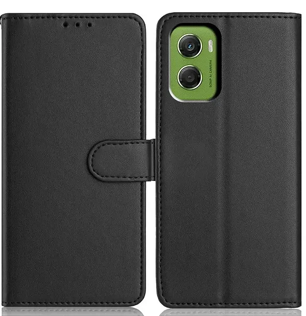 Capa Carteira Motorola Moto G06 - Preto