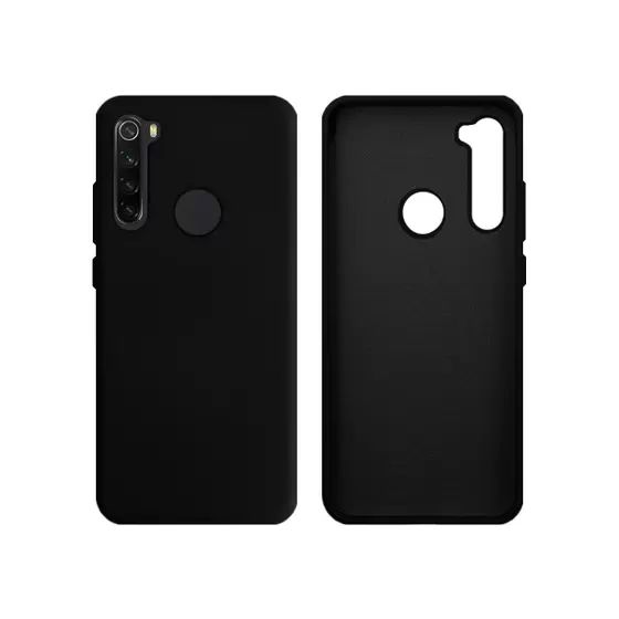 Capa de Silicone para Redmi Note 8 - Preto