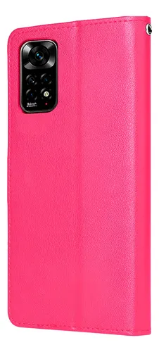 Capa Carteira Para Redmi Note 11 4G - Rosa CPC-RMNOTE11-4G-RS