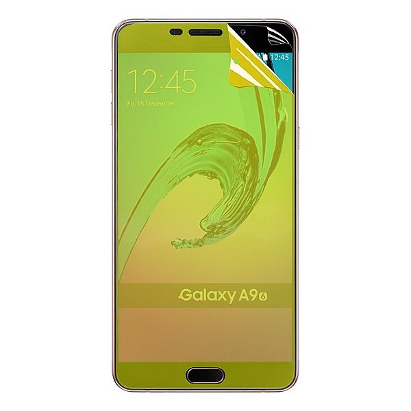Película de Gel Silicone Flexível Cobre Toda a Tela Samsung A9 -Transparente