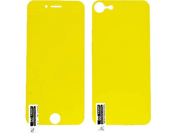 Película de Gel Silicone Flexível Para o Verso Cobre Toda a Parte Traseira do Aparelho Iphone 6G/ 6S -Transparente