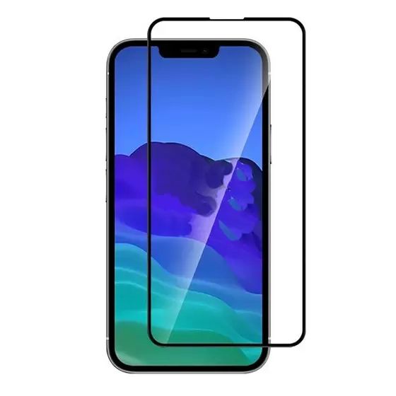 Película 3D de Vidro temperado Bordas Pretas IPhone 13 Mini -Preto