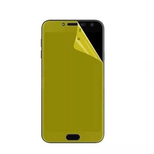 Película de Gel Silicone Flexível Cobre Toda a Tela Motorola G5s Plus --Transparente