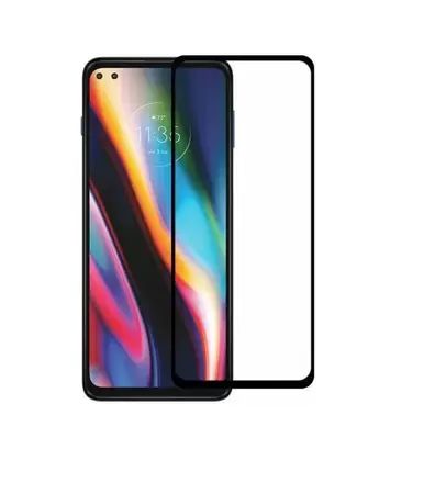 Película 3D de Vidro Temperado Bordas Pretas Motorola G 5G Plus-Preto