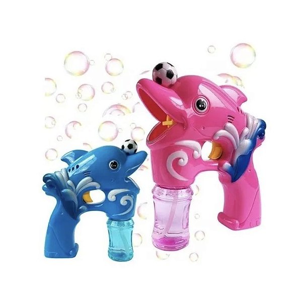 Lança Bolhas De Sabão  Golfinho A Pilha  MZ0360