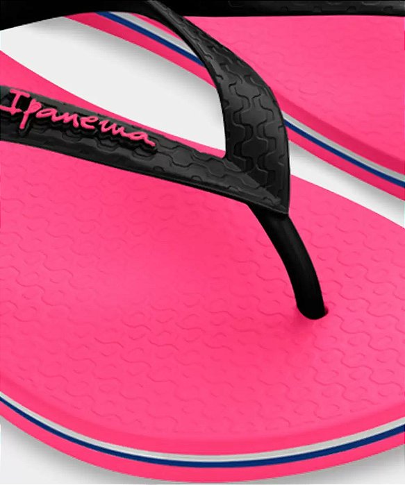 Chinelo  Ipanema Brasil 27040-Preto-Rosa