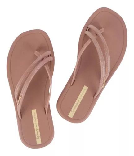 Chinelo Ipanema Meu Sol Rasteira 27133-Rosa Claro