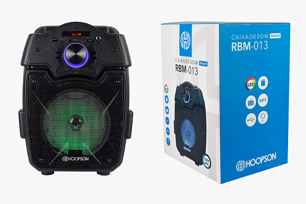 Caixa de Som Bluetooth  Hoopson RBM-013