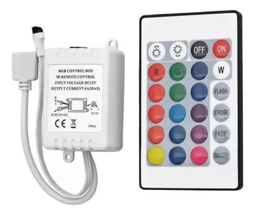 Controle Para Fita Led Rgb 3528 E 5050 CF-00
