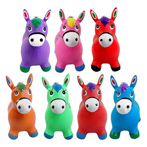 Cavalinho Upa Upa Brinquedo Pocoto Inflavel Musical  UPA-UPA