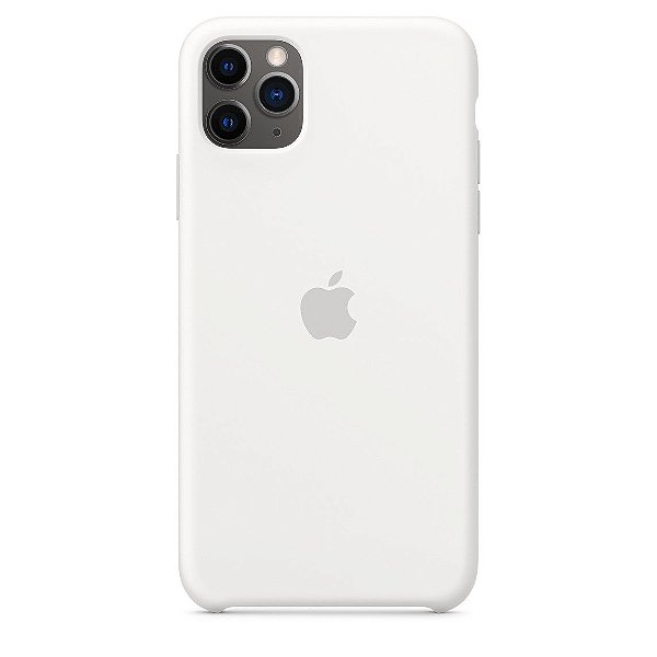 Capa de Silicone para Iphone 11 - Branco