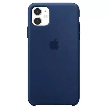 Capa de Silicone para Iphone 11 - Azul Escuro