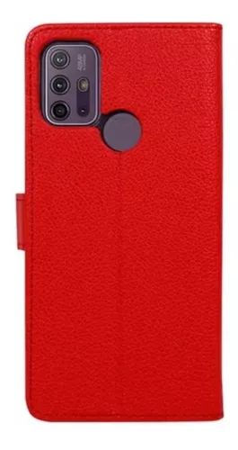 Capa Carteira para Motorola G10/G20/G30 - Vermelha CPC-VERM-MTG10-G20-G30