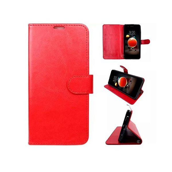 Capa Carteira para Samsung J5 Prime - VERMELHA CPC-SMJ5PM-VERM