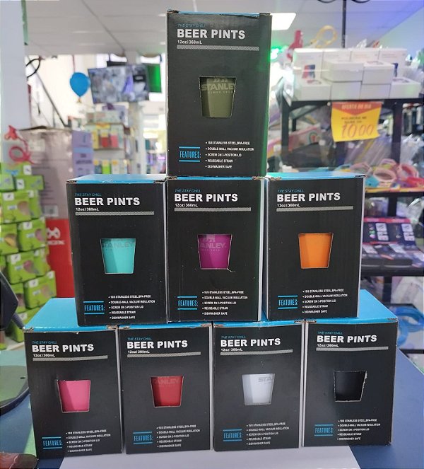 Copo Térmico Com Tampa 360ML - Cores Diversas - CTT-CD-360ML