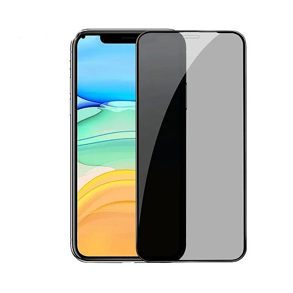 Película 3D De Vidro  Privacidade IPhone XR/11 - Preto  P3DP-PT-XR/11P
