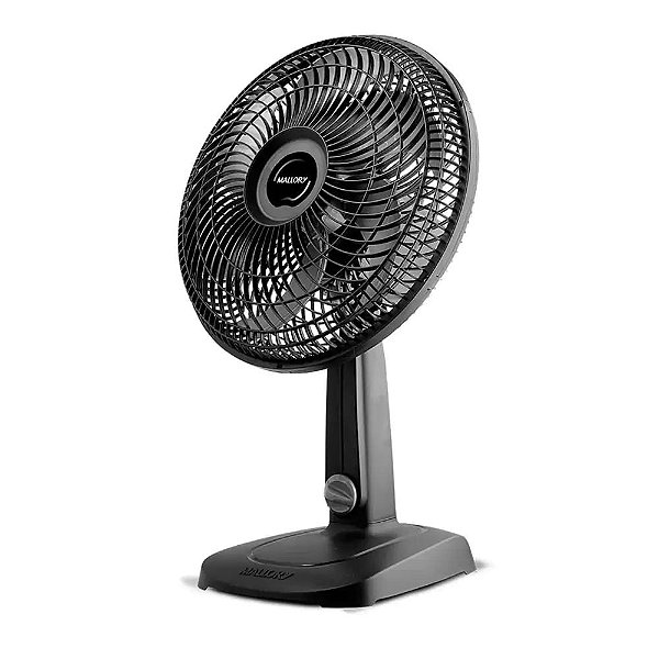 Ventilador De Mesa 30cm Turbo Compact  Preto Grafite  Mallory B94401862