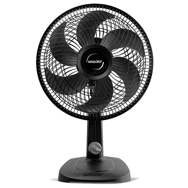 Ventilador de Mesa 30cm Turbo Compact  Preto Grafite  Mallory B94401862