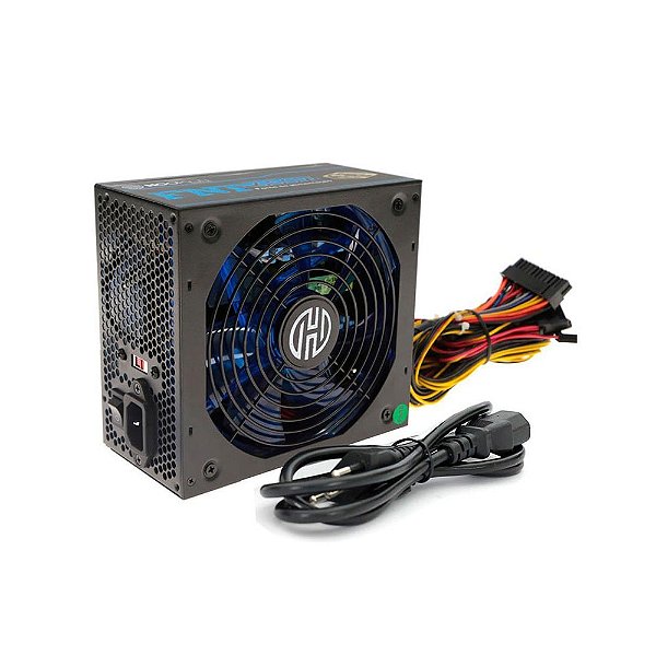 Fonte Alimentação Para Computador ATX 20+4 Pinos Hoopson FNT-650WS