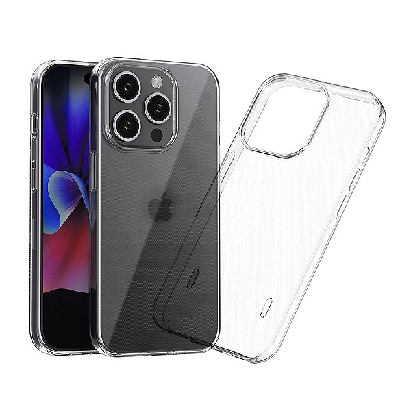 Capa Translucida para Iphone 15 Pro CPT-I15P