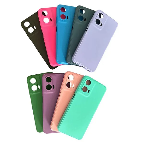 Capa Silicone Aveludada Motorola Moto G35