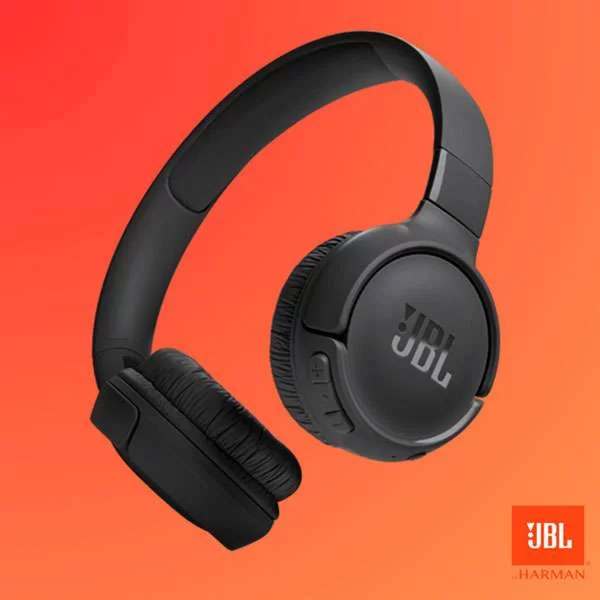 Fone De Ouvido Bluetooth Sem Fio Azul TUNE520BT  JBL T520BTBLACK