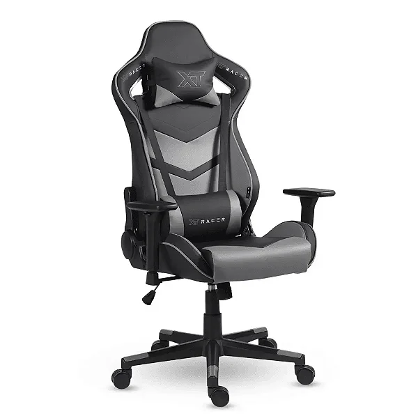 Cadeira Gamer Impact Cinza Com Preto brx 51056766