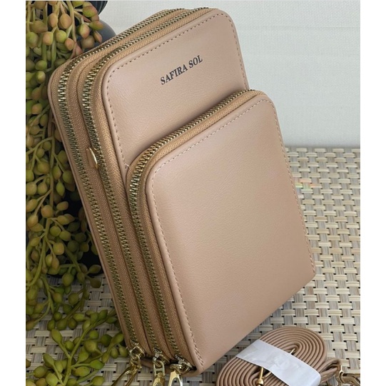 Bag Safira Sol Feminina kit carteira LT626