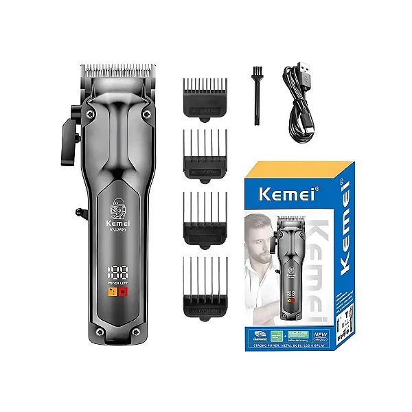 Maquina De Acabamento Profissional Recarregável (Kemei) KM-2629