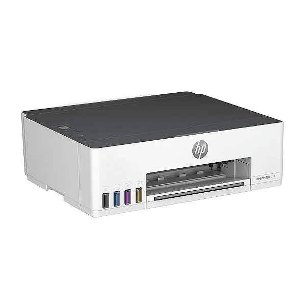 Impressora HP Smart Tank 210 com Tanque de Tinta Colorida - Com Wi-Fi - USB 2.0 de alta velocidade.