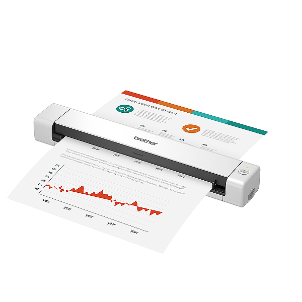 Scanner Portatil Brother Ds-640 USB Colorido