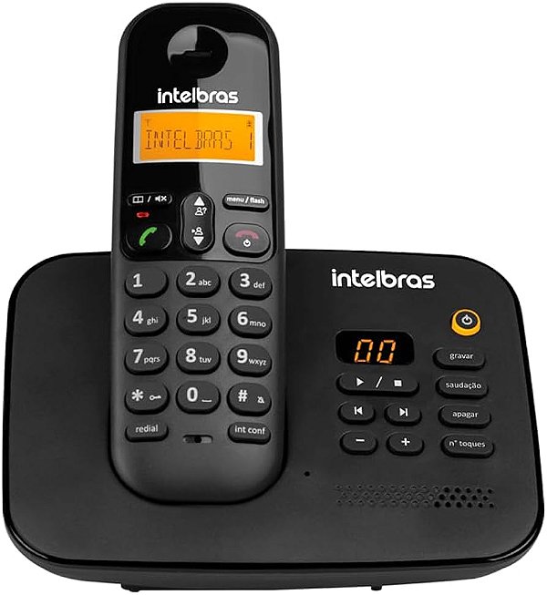 Telefone Sem Fio Intelbras Ts 3130 Preto