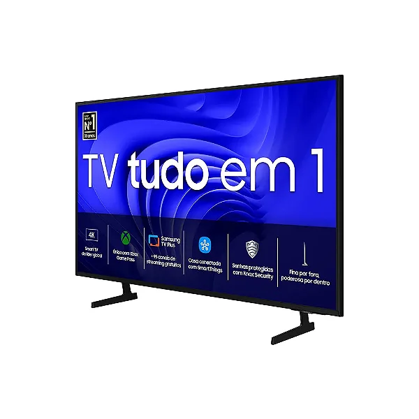 Smart TV 43” UHD 4K LED Samsung 43DU7700 - Wi-Fi Bluetooth Alexa