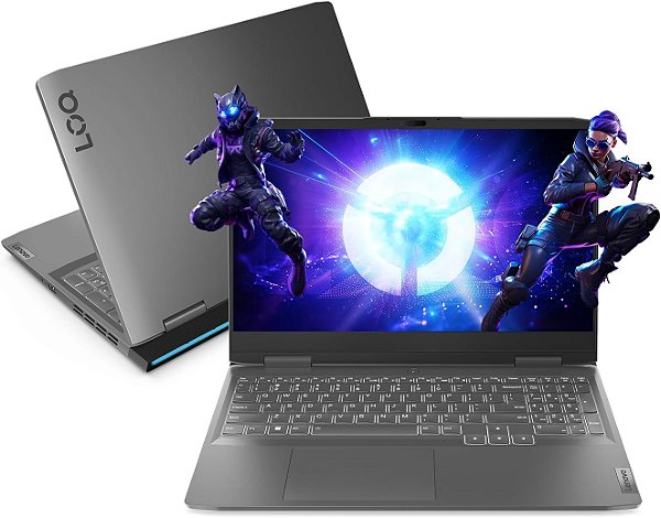 Notebook Gamer Lenovo LOQ Intel Core i5-12450H 16GB 512GB SSD RTX 2050 15.6"
