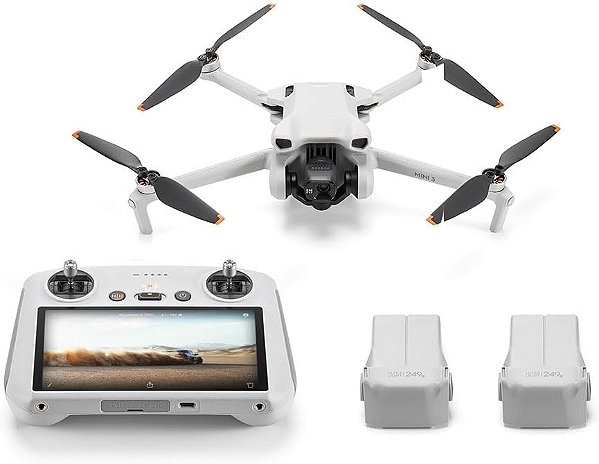 Drone DJI Mini 3 RC Fly More Combo, Até 10 KM DJI033